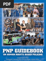 Institutionalizing Human Rights in PNP | PDF | Police | Human Rights