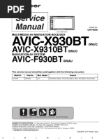 Download PIONEER AVIC X930BT Service Manual en by   SN106057152 doc pdf