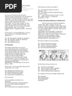 SIMULADO DE LÍNGUA PORTUGUESA