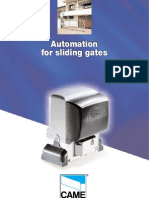 Automation for sliding gates up to 3500kg