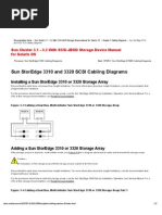 Sun StorEdge 3310 and 3320 SCSI Cabling Diagrams (Sun Cluster 3.1 - 3