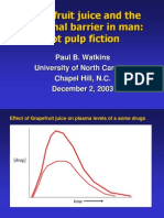 Grapefruit Juice and The Intestinal Barrier in Man: Not Pulp Fiction