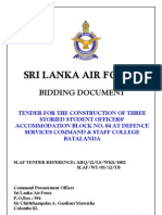 Sri Lanka Air Force: Bidding Document