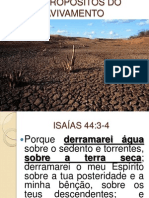 Avivamento Na Terra Seca Isaías 44:3-4