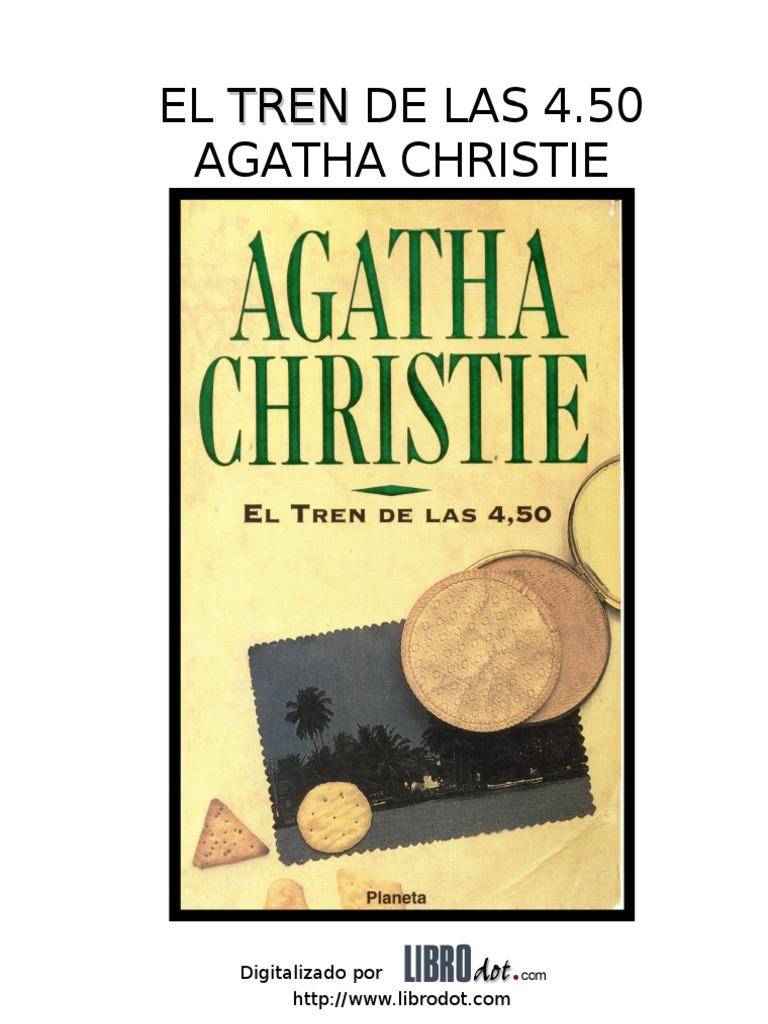 El Tren de Las 450 PDF Agatha Christie Tren