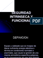 Seguridad Intrinseca y Funcional