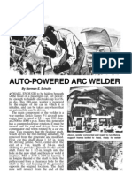 Auto-Powered Arc Welder: by Norman E. Schuttz