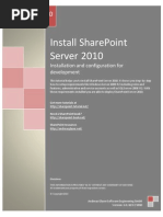 Download Install SharePoint Server 2010 by mariorcorreia2106 SN106096737 doc pdf