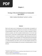 Ecology of Bacterial Endophytes in Sustainable Agriculture: Pablo R. Hardoim, Riitta Nissinen, and Jan D. Van Elsas