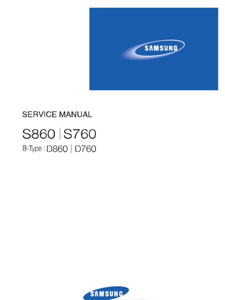 Samsung S860 S760 (ET) | PDF | Secure Digital | Personal Computers