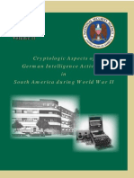 Cryptologic Aspects of German Intelligence Activities in South America During World War II