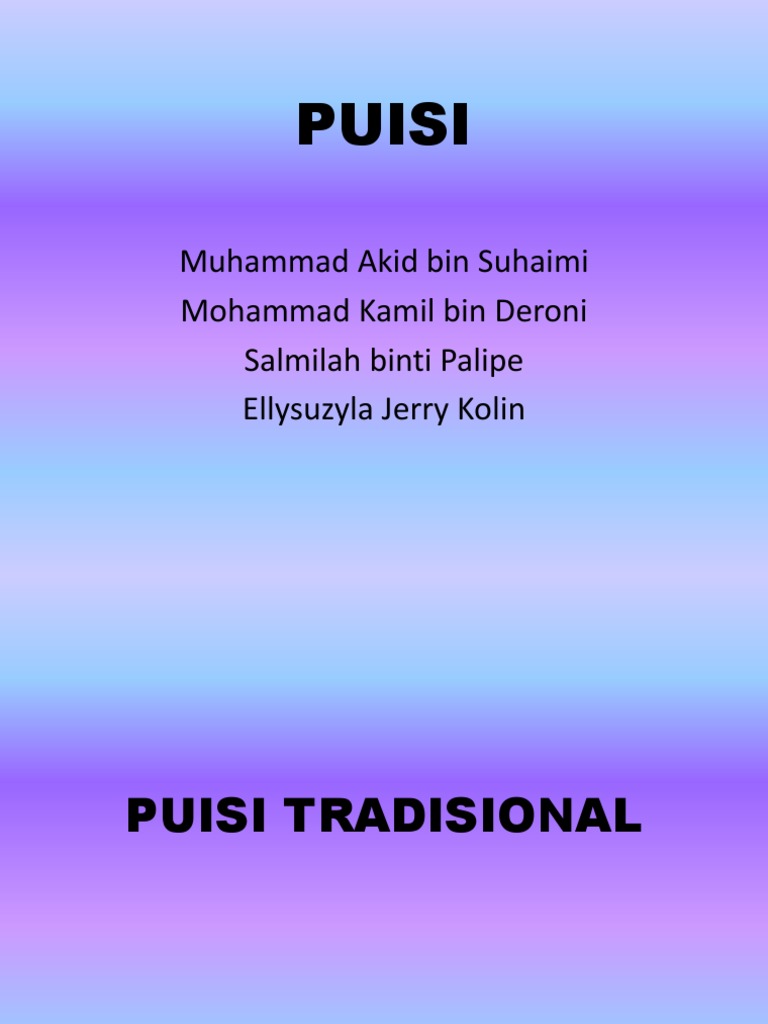 Puisi Pdf