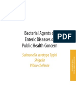 Bacterial Agents of Enteric Disease Samonella Shigella Vibrio