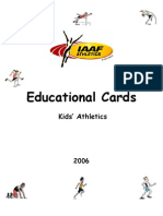 Educational Cards: Kids' Athletics