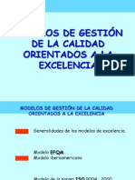 Modelos de Gestion Orientados a La Excelencia