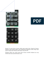 Keypad Matrix 3x4