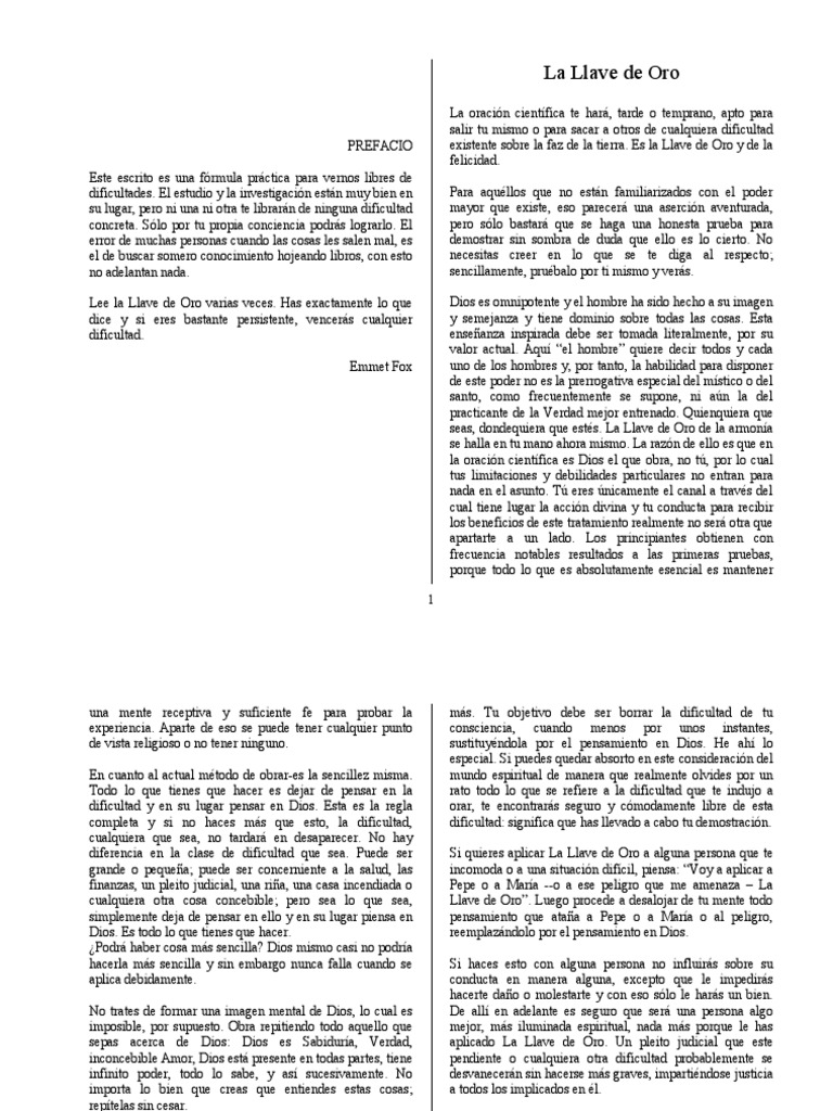 EmmetFoxLa Dieta Mental de Siete Días y La Llave de Oro PDF Verdad Mente