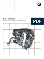 Motor M47D20TÜ Manual de Trabajo Del Seminario BMW