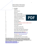 Vehicle Brake Info Paper