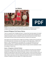 Philippine Folk Dance History PDF