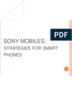 Sony Mobiles Smartphone Strategies