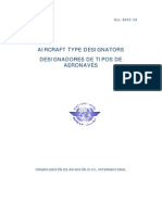 8643 OACI Designadores de Aeronaves OACI