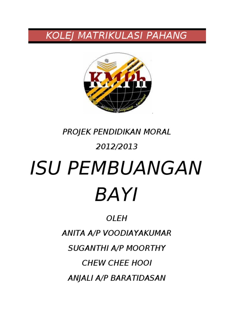 Kolej Matrikulasi Pahang  PDF
