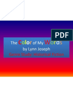 The Color of My Words