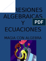 Expresiones Algebraic As y Ecuaciones