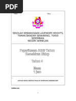 Kertas Kerja Latihan Kebakaran Bersama Bomba Sksm 2011