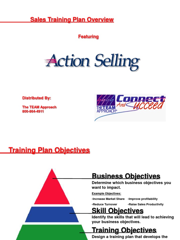 Action Selling Sales Educational Assessment