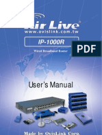 Air Live IP-1000R