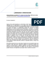 Articulo Liderazgo e Innovacion Jesus Sampedro Mayo 07 Revista Portafolio de Inversiones