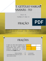 Fração - 6° Ano