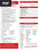 Download Bomb Threat Checklist by danajthom SN106193295 doc pdf