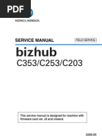 73916367 Konica Minolta Bizhub C203 C253 C353 Field Service Manual