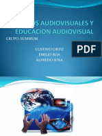 Medios Audiovisuales y Educacion Audiovisual