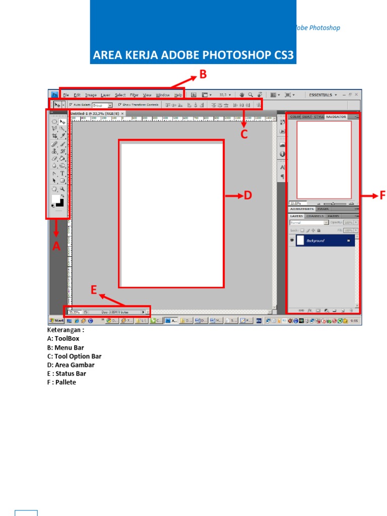 Modul Pembelajaran Adobe Photoshop CS3 | PDF