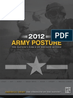 ARMY POSTURE 2012