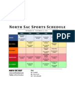North Sac Sports Schedule (9-17-2012)