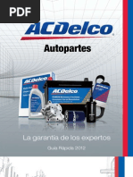 Download ACDelco catalogo partes para GM by Yair Pelaez Tavara SN106221463 doc pdf