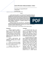 An Orbital Metastasis of Prostate Adenocarcinoma Journal Form