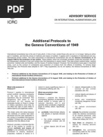 Additional Protocols To The Geneva Conventions of 1949