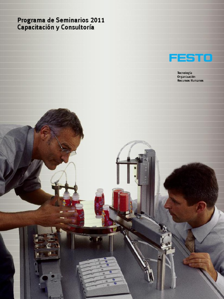 Programa de Capacitacion Festo 2011 | PDF | Solenoide | Neumática