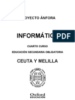 Programación Anfora Informatica 4 ESO