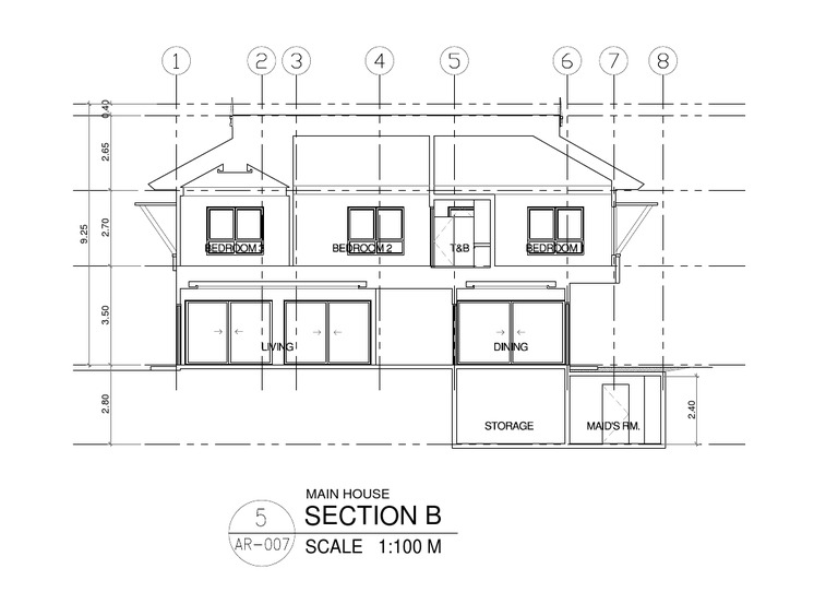 Pastrana Main House Section B | PDF