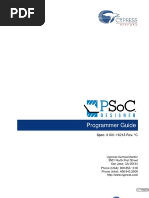 psoc programmer 3.15