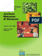 Majlis Rundingan Kebangsaan Mengenai Jaminan Makanan Di Malaysia
