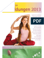 Yoga Vidya Ausbildungen 2013