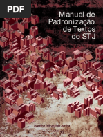 Manual Padronizacao Textos STJ Ed2012